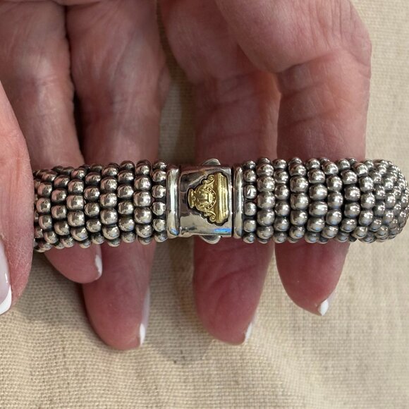 Lagos Signature Caviar Bracelet 15Mm - Picture 12 of 14